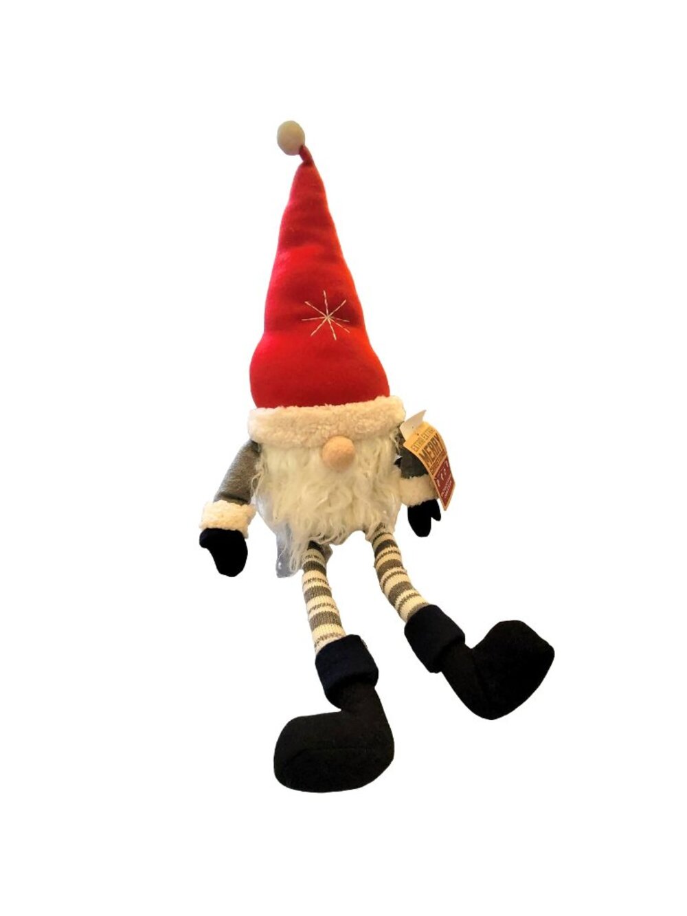 Christmas Gnome Decoration Extra! Extra! Shelf sitting Soft Plush vl1005